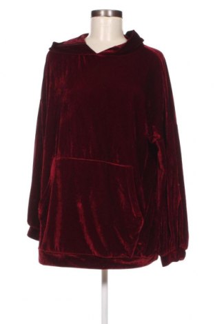 Дамски суичър Zara Trafaluc, Размер S, Цвят Червен, Цена 9,90 лв.