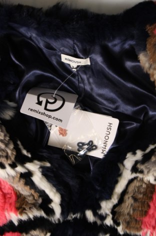 Δερμάτινο γυναικείο παλτό Manoush, Μέγεθος XS, Χρώμα Πολύχρωμο, Τιμή 153,60 €