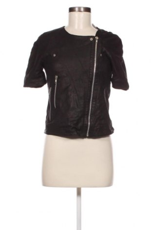 Γυναικείο δερμάτινο μπουφάν, Μέγεθος M, Χρώμα Μαύρο, Τιμή 19,86 €