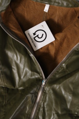 Dámska kožená bunda , Veľkosť S, Farba Zelená, Cena  5,56 €