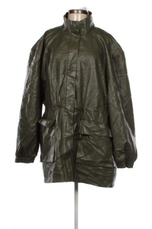 Dámska kožená bunda  ASOS, Veľkosť L, Farba Zelená, Cena  7,26 €