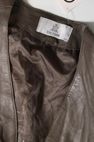 Damen Lederjacke Culture, Größe XL, Farbe Grau, Preis € 67,52