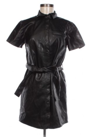 Dámska kožená bunda  H&M Divided, Veľkosť S, Farba Čierna, Cena  18,06 €