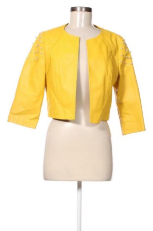Damen Lederjacke Paccio, Größe XL, Farbe Gelb, Preis 24,34 €