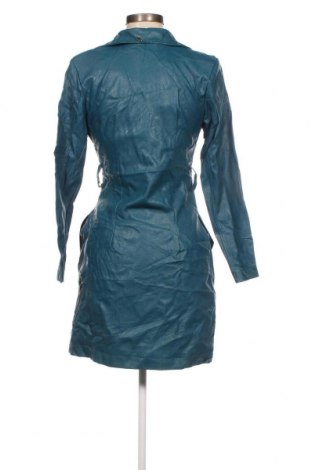 Γυναικείο δερμάτινο μπουφάν Rinascimento, Μέγεθος XS, Χρώμα Μπλέ, Τιμή 34,86 €