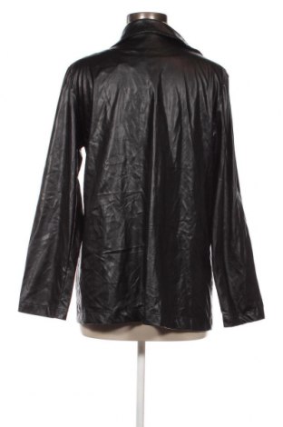 Γυναικείο δερμάτινο μπουφάν SHEIN, Μέγεθος M, Χρώμα Μαύρο, Τιμή 7,88 €
