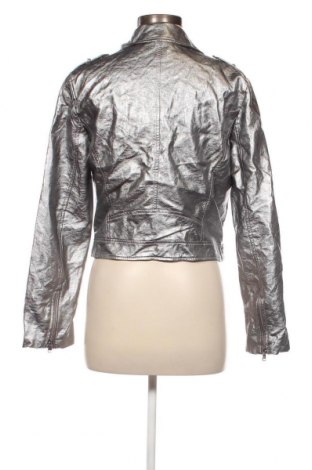 Dámska kožená bunda  Zara Trafaluc, Veľkosť XL, Farba Strieborná, Cena  16,44 €