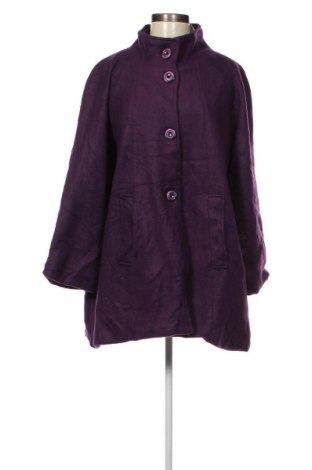 Дамско палто, Размер L, Цвят Лилав, Цена 14,08 лв.