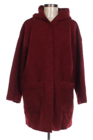 Дамско палто, Размер XL, Цвят Червен, Цена 27,82 лв.