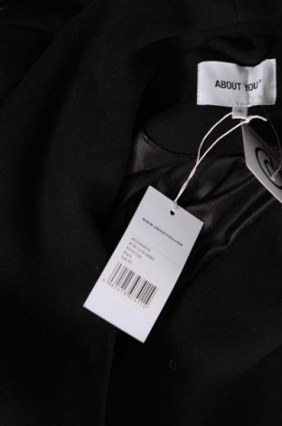 Дамско палто About You, Размер M, Цвят Черен, Цена 68,88 лв.