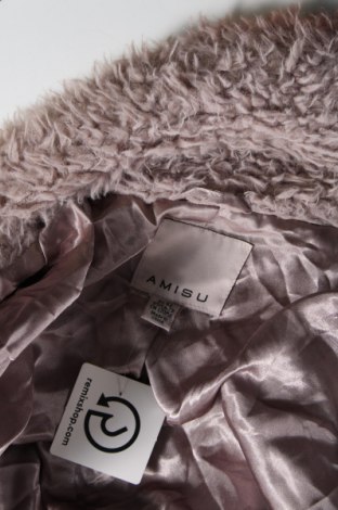 Γυναικείο παλτό Amisu, Μέγεθος L, Χρώμα Βιολετί, Τιμή 66,19 €