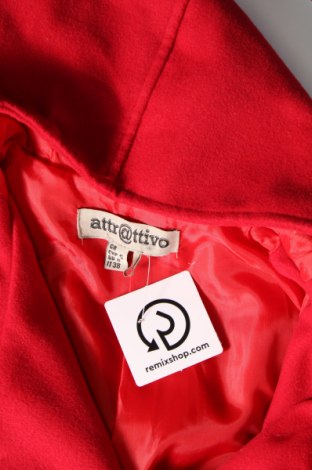 Palton de femei Attr@ttivo, Mărime S, Culoare Roșu, Preț 144,74 Lei