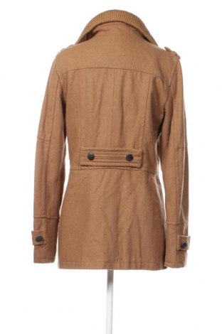 Дамско палто Bershka, Размер L, Цвят Кафяв, Цена 32,10 лв.