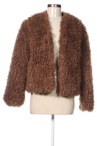 Дамско палто Bershka, Размер S, Цвят Кафяв, Цена 32,10 лв.