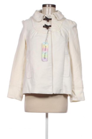 Дамско палто Denim&Co., Размер XS, Цвят Бял, Цена 64,00 лв.