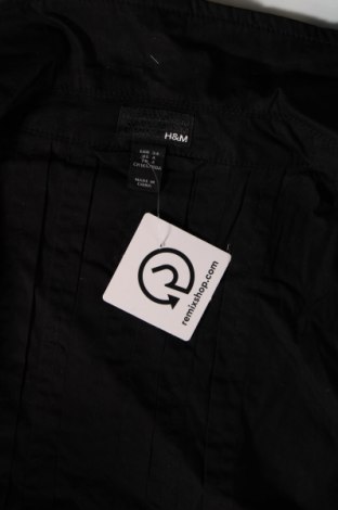 Dámský kabát  H&M, Velikost XS, Barva Černá, Cena  153,00 Kč