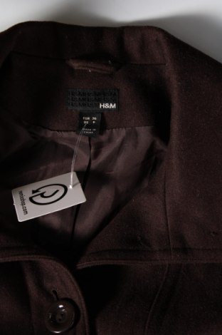 Γυναικείο παλτό H&M, Μέγεθος S, Χρώμα Καφέ, Τιμή 19,86 €