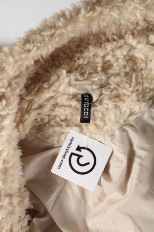 Palton de femei H&M Divided, Mărime S, Culoare Ecru, Preț 123,19 Lei