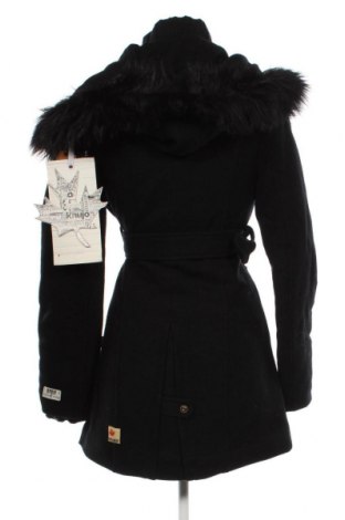 Дамско палто Khujo, Размер S, Цвят Черен, Цена 201,63 лв.