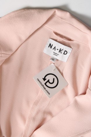 Γυναικείο παλτό NA-KD, Μέγεθος XS, Χρώμα Ρόζ , Τιμή 9,93 €