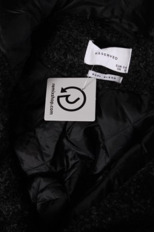 Dámsky kabát  Reserved, Veľkosť XS, Farba Sivá, Cena  36,13 €