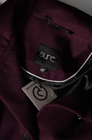 Γυναικείο παλτό Sure, Μέγεθος M, Χρώμα Βιολετί, Τιμή 19,86 €