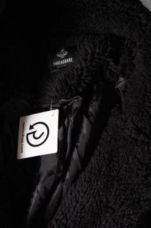 Γυναικείο παλτό Threadbare, Μέγεθος L, Χρώμα Μαύρο, Τιμή 19,86 €
