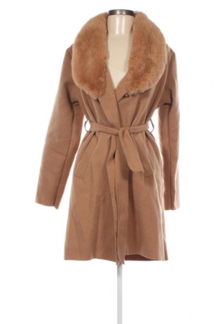 Дамско палто Tu, Размер S, Цвят Кафяв, Цена 60,20 лв.