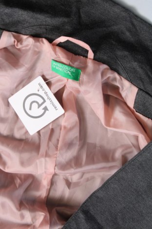 Γυναικείο παλτό United Colors Of Benetton, Μέγεθος S, Χρώμα Γκρί, Τιμή 22,27 €