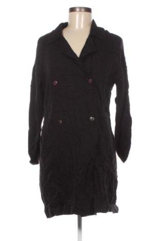 Γυναικείο παλτό Zebra, Μέγεθος M, Χρώμα Μαύρο, Τιμή 5,94 €