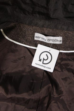 Γυναικείο σακάκι Ashley Brooke, Μέγεθος XL, Χρώμα Καφέ, Τιμή 7,89 €