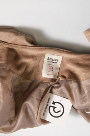 Γυναικείο σακάκι Bershka, Μέγεθος S, Χρώμα  Μπέζ, Τιμή 10,89 €