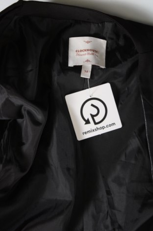 Γυναικείο σακάκι Clockhouse, Μέγεθος XS, Χρώμα Μαύρο, Τιμή 27,22 €