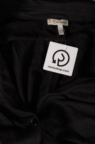 Γυναικείο σακάκι Deerberg, Μέγεθος L, Χρώμα Μαύρο, Τιμή 8,02 €