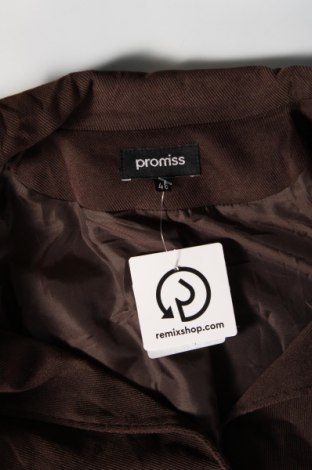 Γυναικείο σακάκι Promise, Μέγεθος XL, Χρώμα Καφέ, Τιμή 4,52 €