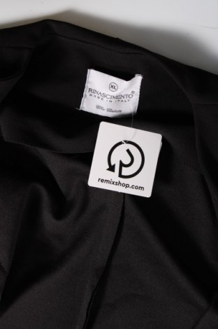 Γυναικείο σακάκι Rinascimento, Μέγεθος L, Χρώμα Μαύρο, Τιμή 44,54 €