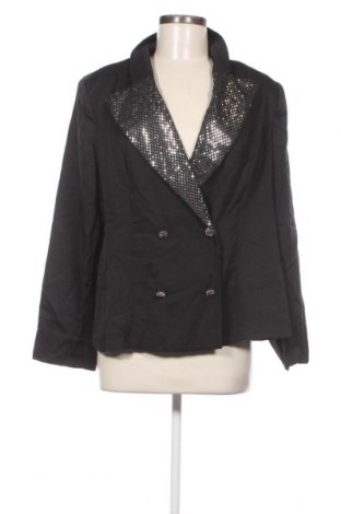 Дамско сако SHEIN, Размер XL, Цвят Черен, Цена 12,76 лв.