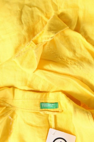 Damen Blazer United Colors Of Benetton, Größe XS, Farbe Gelb, Preis 12,80 €