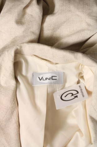 Γυναικείο σακάκι Vunic, Μέγεθος M, Χρώμα  Μπέζ, Τιμή 27,22 €