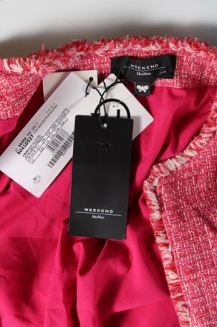 Дамско сако Weekend Max Mara, Размер L, Цвят Розов, Цена 230,75 лв.
