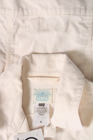 Γυναικείο μπουφάν Levi's, Μέγεθος M, Χρώμα Εκρού, Τιμή 14,98 €
