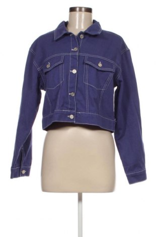Γυναικείο μπουφάν Pull&Bear, Μέγεθος L, Χρώμα Μπλέ, Τιμή 16,94 €