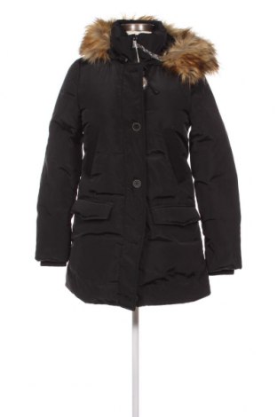 Γυναικείο μπουφάν Springfield, Μέγεθος S, Χρώμα Μαύρο, Τιμή 21,06 €
