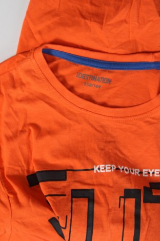 Kinder Shirt, Größe 12-13y/ 158-164 cm, Farbe Orange, Preis 2,91 €