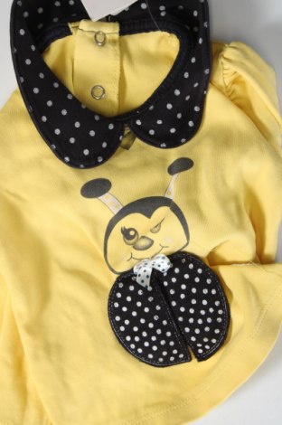 Детска блуза, Размер 2-3m/ 56-62 см, Цвят Жълт, Цена 24,00 лв.
