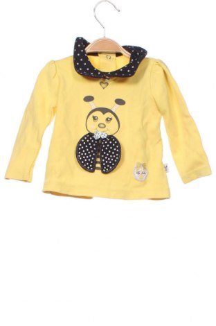 Детска блуза, Размер 2-3m/ 56-62 см, Цвят Жълт, Цена 7,20 лв.