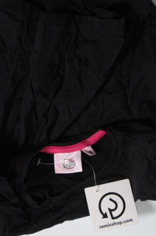 Παιδική μπλούζα Hello Kitty, Μέγεθος 7-8y/ 128-134 εκ., Χρώμα Μαύρο, Τιμή 15,30 €