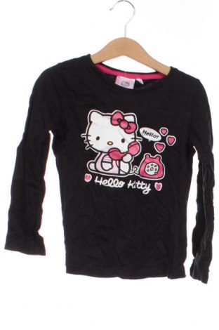 Детска блуза Hello Kitty, Размер 7-8y/ 128-134 см, Цвят Черен, Цена 39,30 лв.