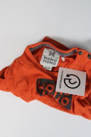 Kinder Shirt Koko Noko, Größe 2-3m/ 56-62 cm, Farbe Braun, Preis 3,15 €