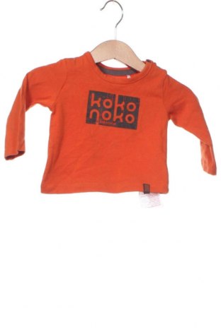 Dziecięca bluzka Koko Noko, Rozmiar 2-3m/ 56-62 cm, Kolor Brązowy, Cena 11,63 zł